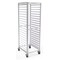 Lockwood Manufacturing Full Height 20 Tray Rack, Adjust Slides, 3" Centers For 18" Wide Pans RR69-20 - alternate 1